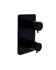 Façade douche thermostatique 2 sorties Foil - Ondyna