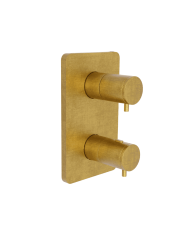 Façade douche thermostatique 2 sorties Foil - Ondyna