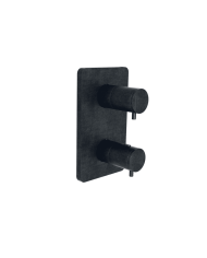 Façade douche thermostatique 2 sorties Foil - Ondyna