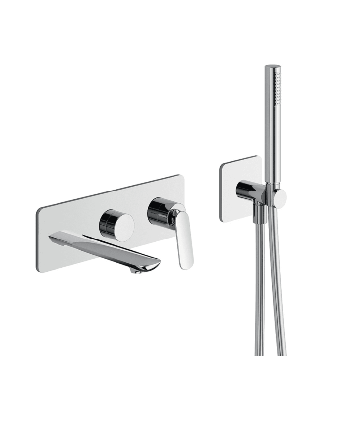 Façade bain douche mitigeur Foil - Ondyna