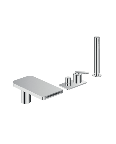 Mitigeur bain douche sur gorge Foil - Ondyna