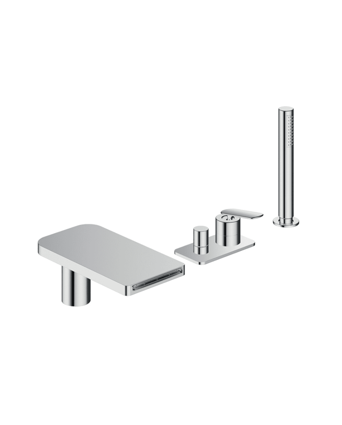 Mitigeur bain douche sur gorge Foil - Ondyna