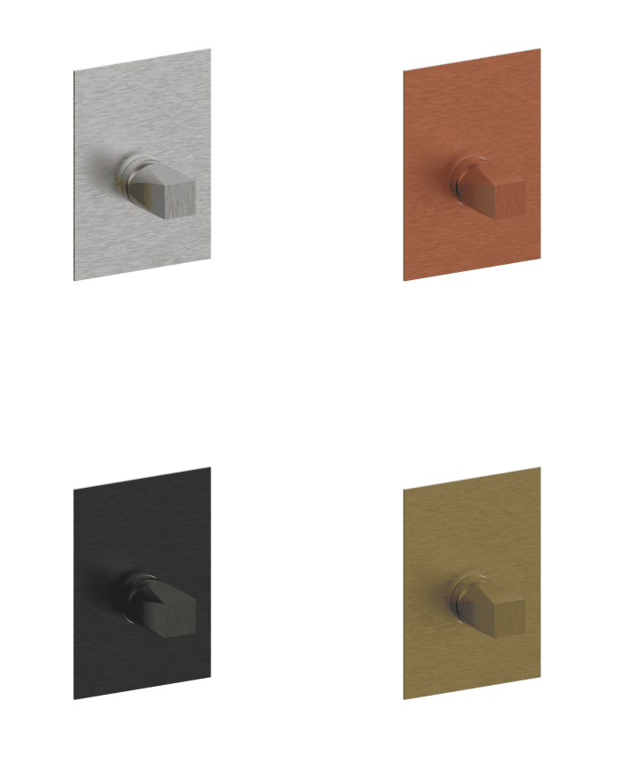 Monocommande encastrée 1 voie Aline - Frattini