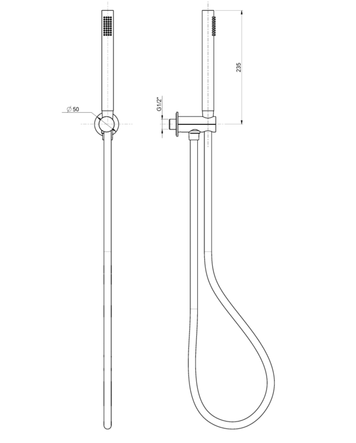 Kit mitigeur baignoire avec inverseur 3 voies Aline - Frattini