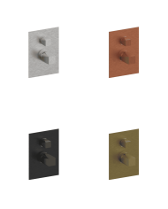 Monocommande encastrée 2 voie Aline - Frattini