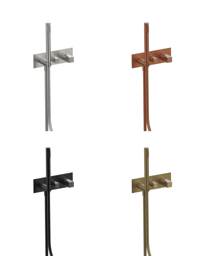 Kit mitigeur encastré 2/3 voies Aline - Frattini