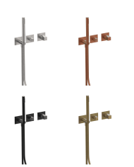 Kit mitigeur 2 encastré 2/3 voies Aline - Frattini