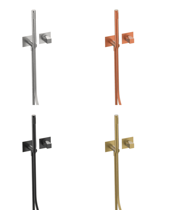 Kit mitigeur monocommande + douchette Aline - Frattini