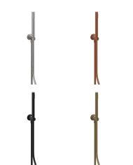 Coude murale avec support flexible + douchette Aline - Frattini