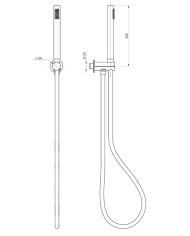 Kit mitigeur baignoire avec inverseur 2/3 voies Borgia - Frattini