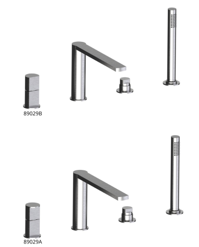 copy of Kit mitigeur baignoire avec inverseur 2/3 voies Borgia - Frattini