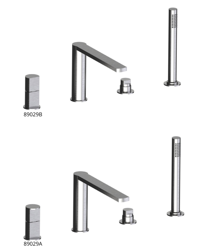 Mitigeur bain sur gorge bec Borgia - Frattini