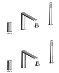 Mitigeur bain sur gorge bec Borgia - Frattini