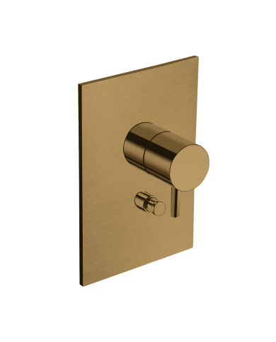 Façade douche mitigeur 2 sorties Triverde - Ondyna