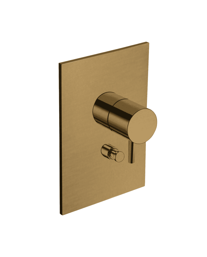 Façade douche mitigeur 2 sorties Triverde - Ondyna