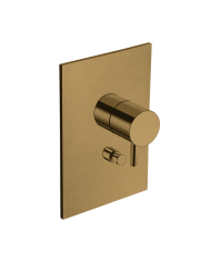 Façade douche mitigeur 2 sorties Triverde - Ondyna