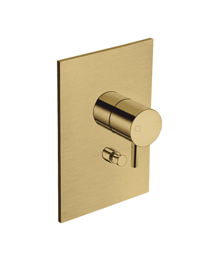 Façade douche mitigeur 2 sorties Triverde - Ondyna