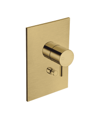 Façade douche mitigeur 2 sorties Triverde - Ondyna