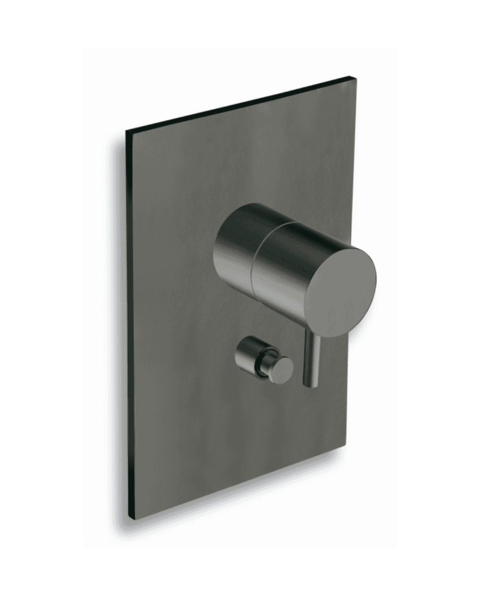 Façade douche mitigeur 2 sorties Triverde - Ondyna