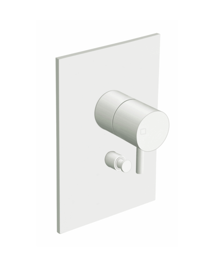 Façade douche mitigeur 2 sorties Triverde - Ondyna