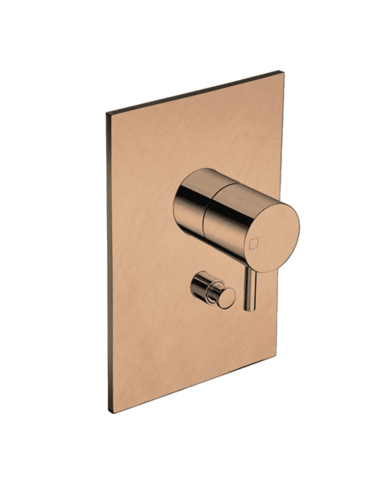 Façade douche mitigeur 2 sorties Triverde - Ondyna