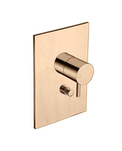 Façade douche mitigeur 2 sorties Triverde - Ondyna