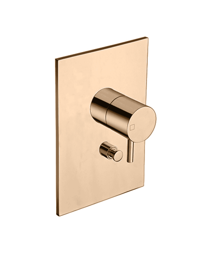 Façade douche mitigeur 2 sorties Triverde - Ondyna