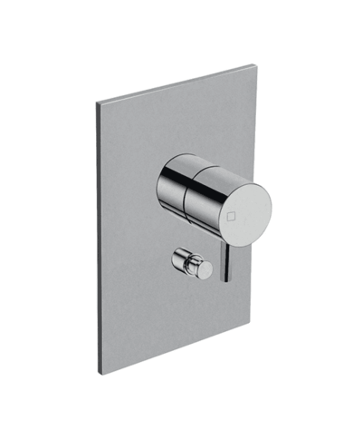 Façade douche mitigeur 2 sorties Triverde - Ondyna