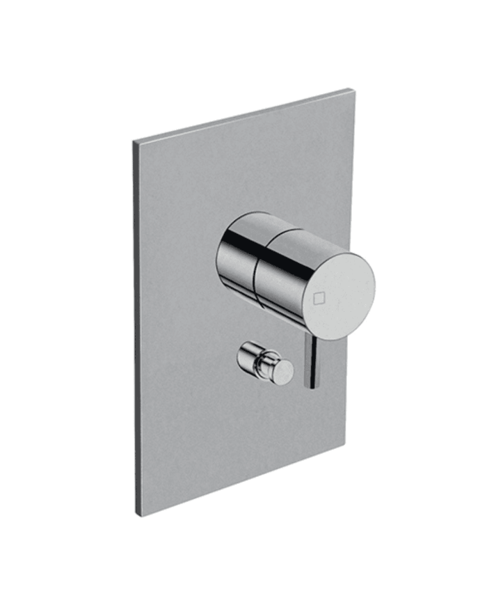 Façade douche mitigeur 2 sorties Triverde - Ondyna