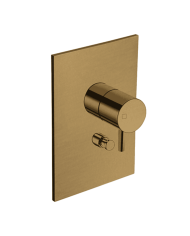 Façade douche mitigeur 2 sorties Triverde - Ondyna