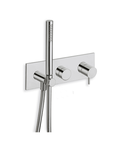 Façade douche/bain mitigeur Triverde - Ondyna