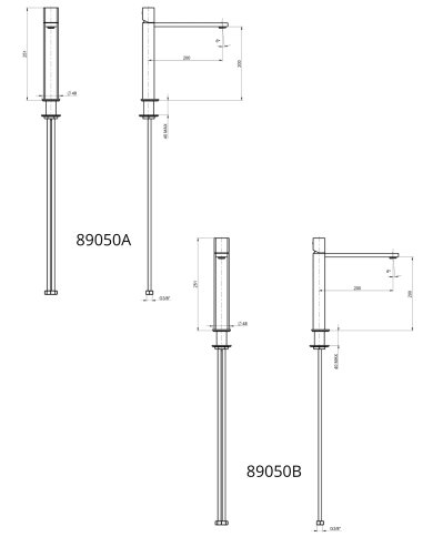 Mitigeur lavabo Borgia - Frattini