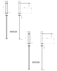 Mitigeur lavabo Borgia - Frattini