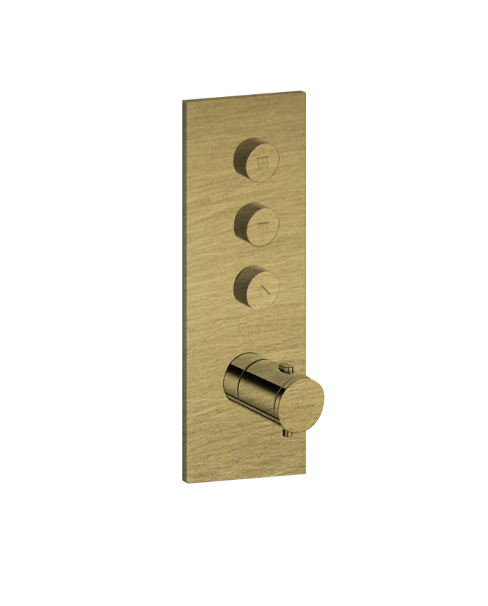 Façade douche THERMO TWIST 3 Triverde - Ondyna