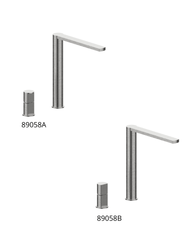 copy of Kit mitigeur baignoire avec inverseur 2/3 voies Borgia - Frattini