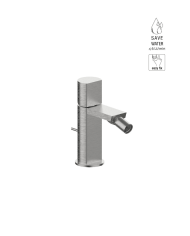 Mitigeur bidet avec vidage Borgia - Frattini