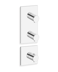 Façade douche BATI 2 sorties Triverde - Ondyna