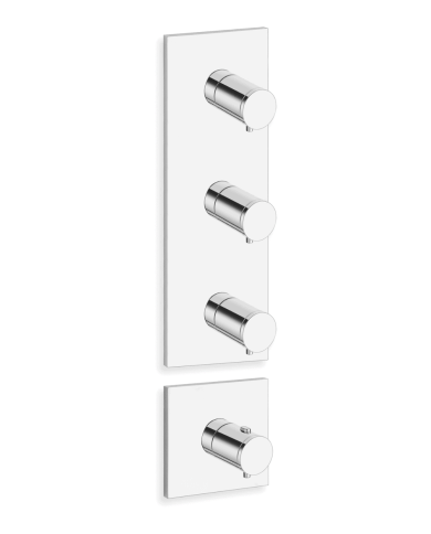 Façade douche BATI 3 sorties Triverde - Ondyna