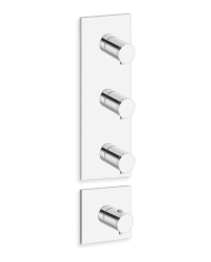 Façade douche BATI 3 sorties Triverde - Ondyna