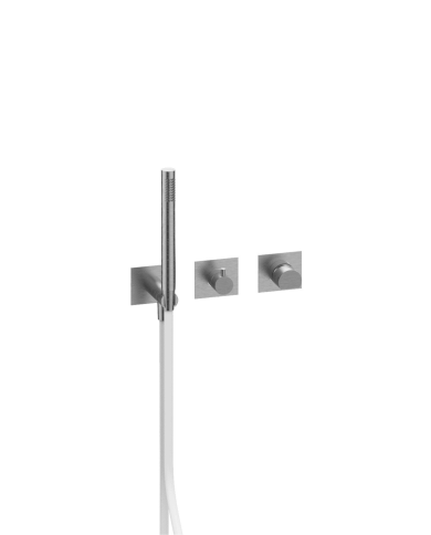 Kit mitigeur 2 douche avec inverseur 2/3 voies Borgia - Frattini