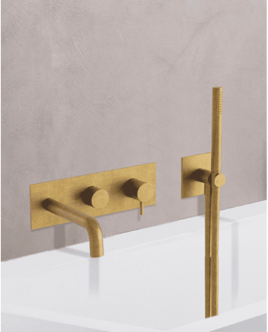 Façade bain douche mitigeur Triverde - Ondyna