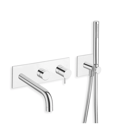 Façade bain douche mitigeur Triverde - Ondyna