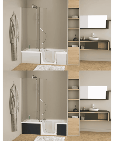 Duo pack Design baignoire / douche - Kinedo