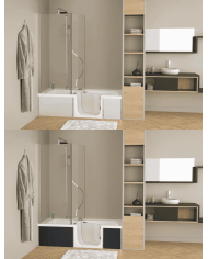 Duo pack Design baignoire / douche - Kinedo