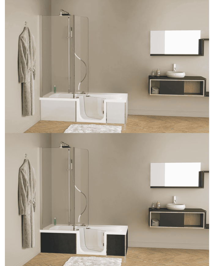 Duo pack Design baignoire / douche - Kinedo
