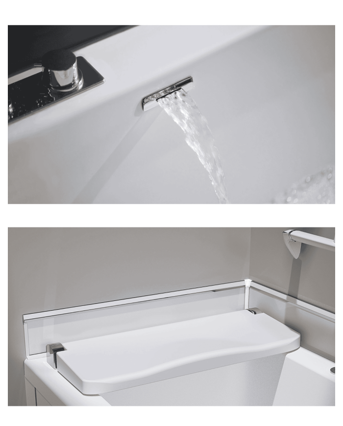 Duo pack sérénité baignoire / douche - Kinedo