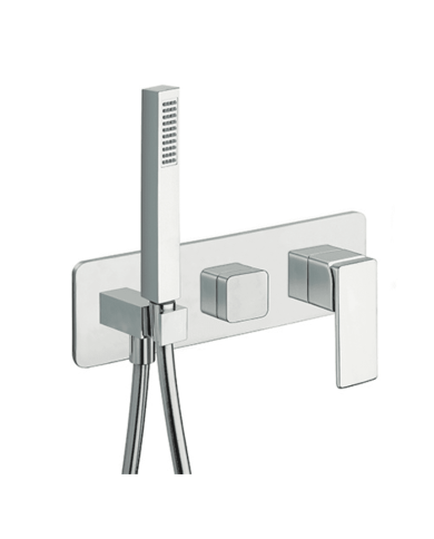 Façade mitigeur bain/douche Quadri S - Ondyna