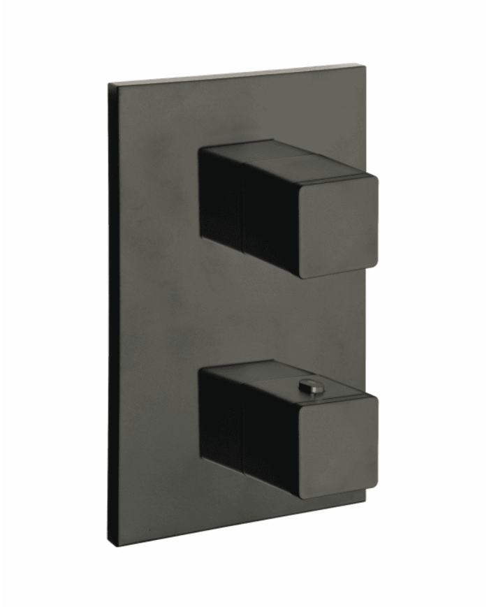 Façade thermostatique 2 sorties Quadri S - Ondyna