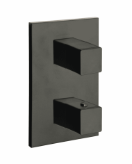 Façade thermostatique 2 sorties Quadri S - Ondyna