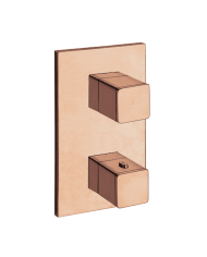 Façade thermostatique 2 sorties Quadri S - Ondyna